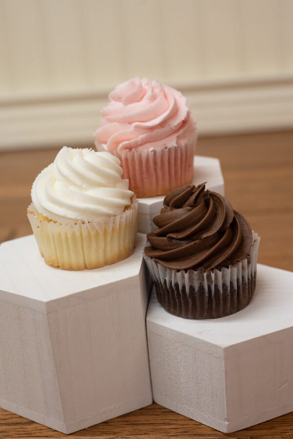 Neapolitan Cupcakes