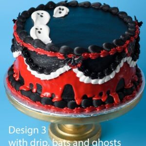 10 inch "Spooky" Halloween Cake